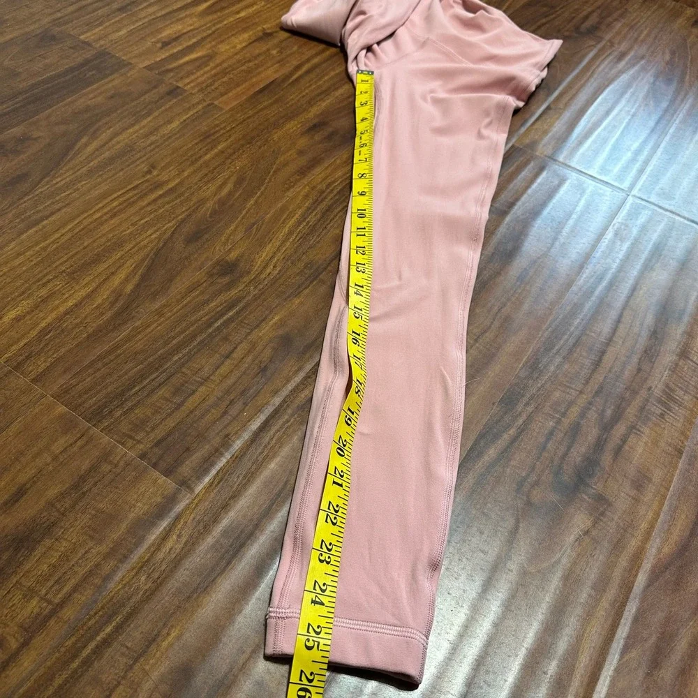 Lululemon Align High-Rise Pant 25‎ Pink Nulu Yoga Leggings Size 2